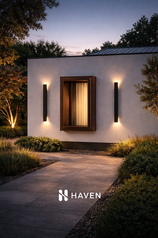 HAVEN Outdoor Up & Down Wall Light (Waterproof Aluminium)