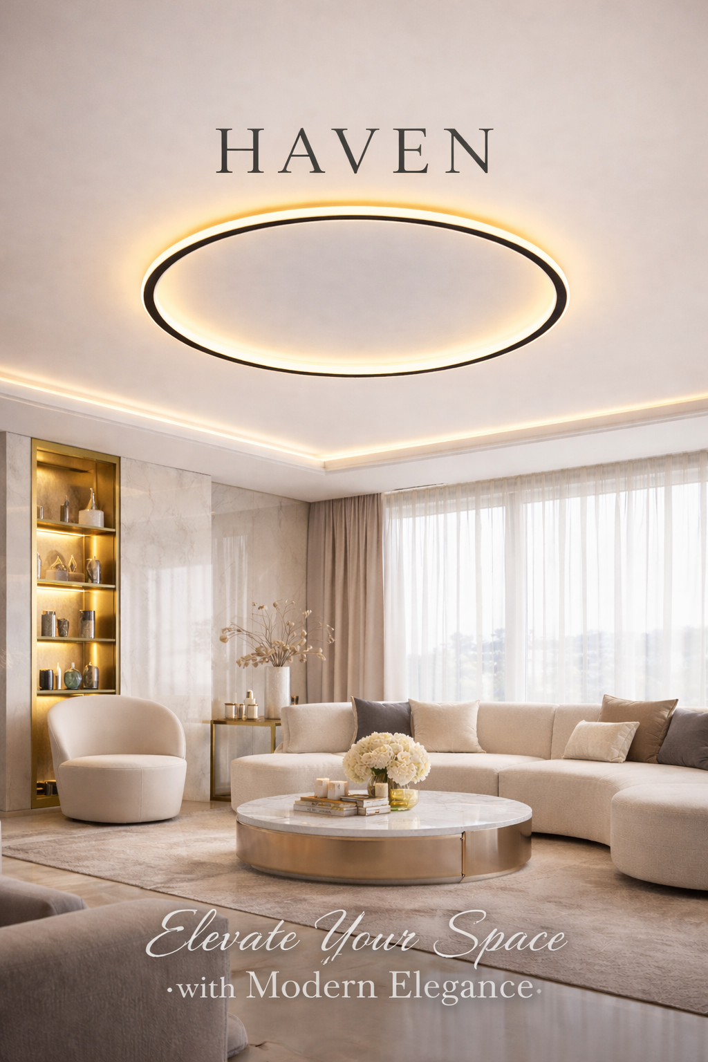 HAVEN Ultra-Thin LED Ceiling Light
