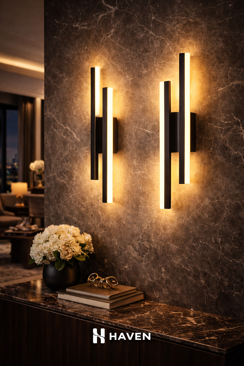 HAVEN Copper-Line LED Wall Sconce
