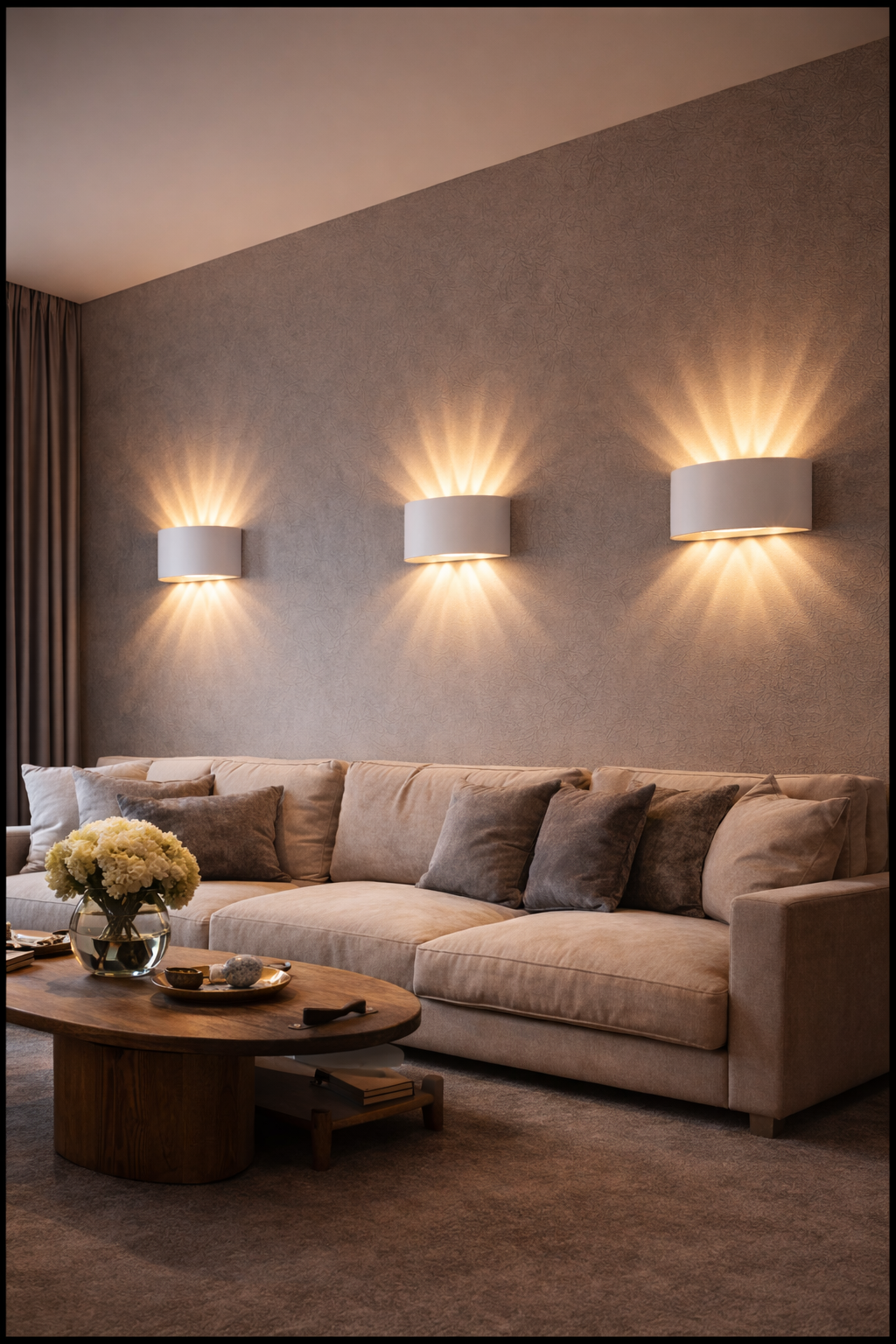 HAVEN White Up & Down LED Wall Sconce (Indoor/Outdoor)