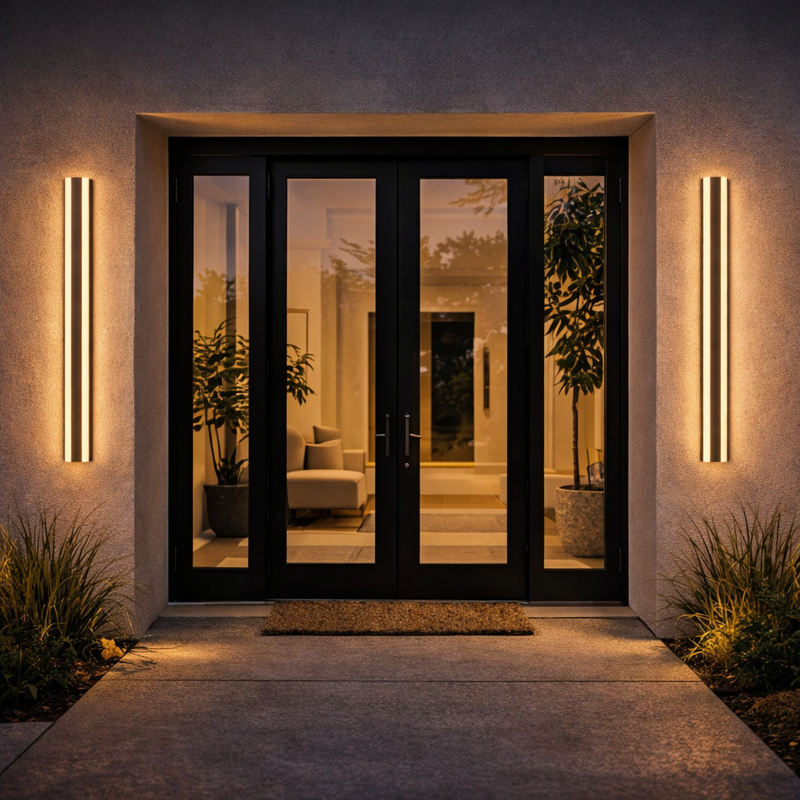 HAVEN Minimalist Outdoor Linear Wall Light (Waterproof)