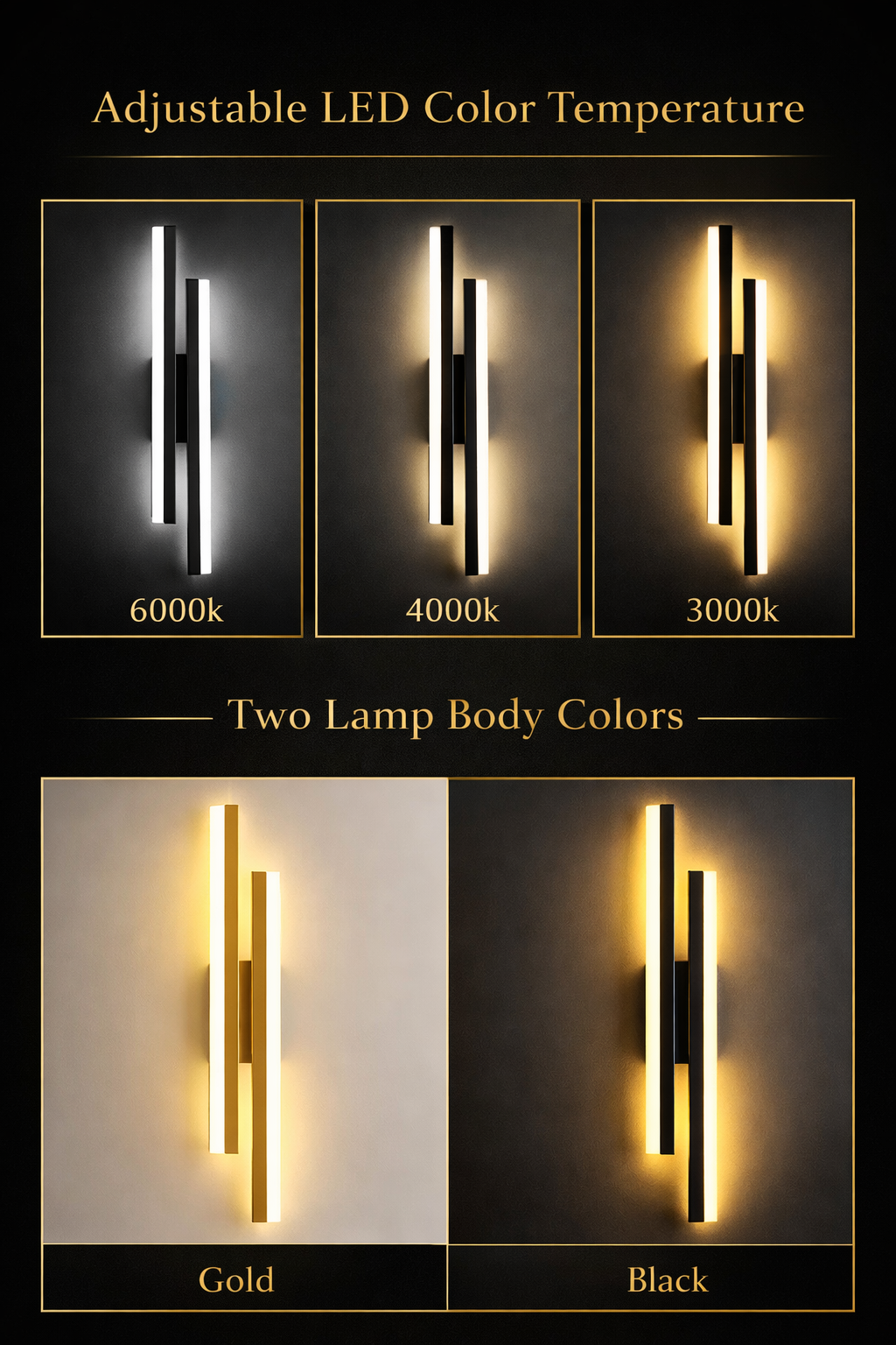 HAVEN Copper-Line LED Wall Sconce