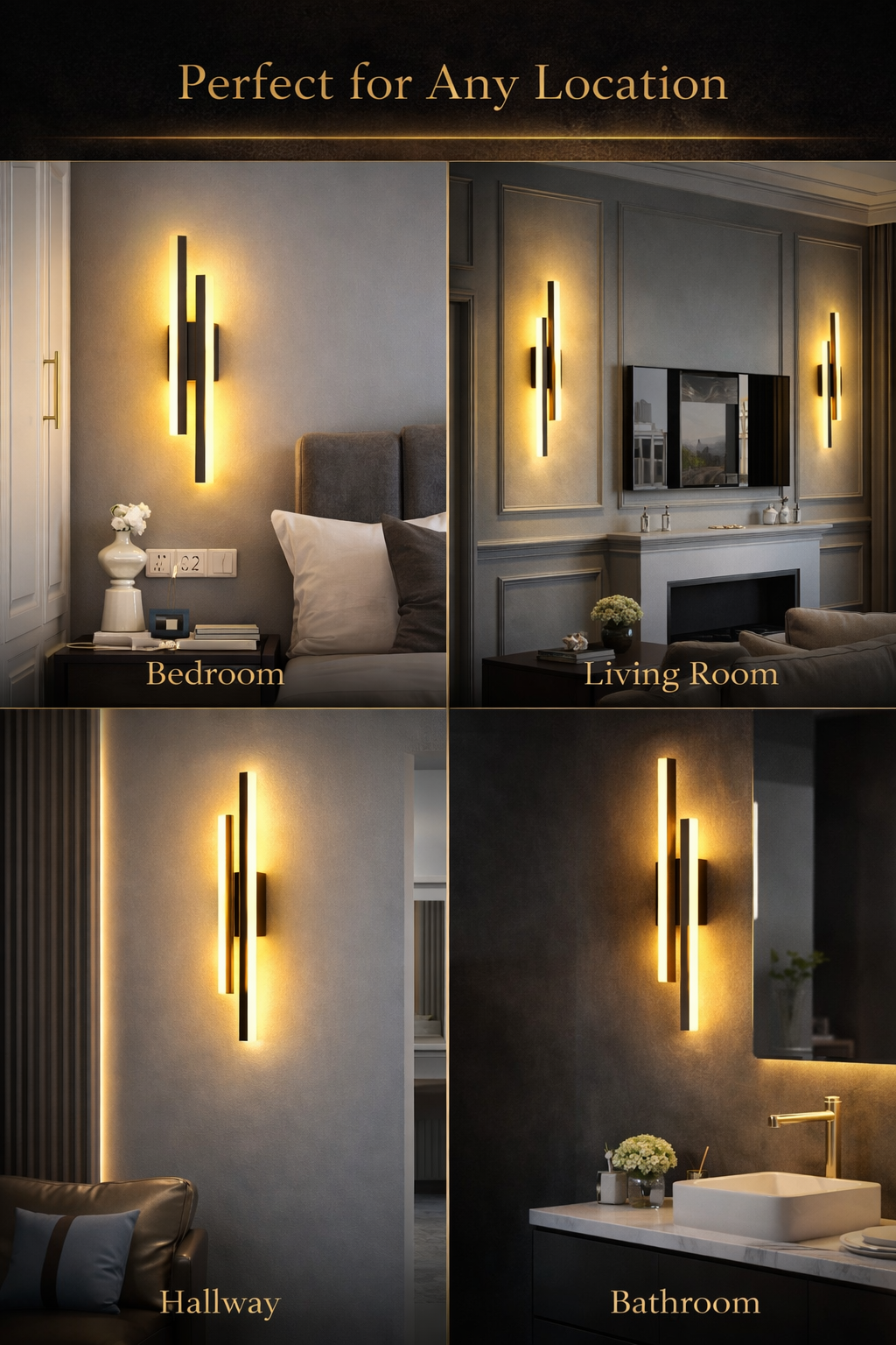 HAVEN Copper-Line LED Wall Sconce