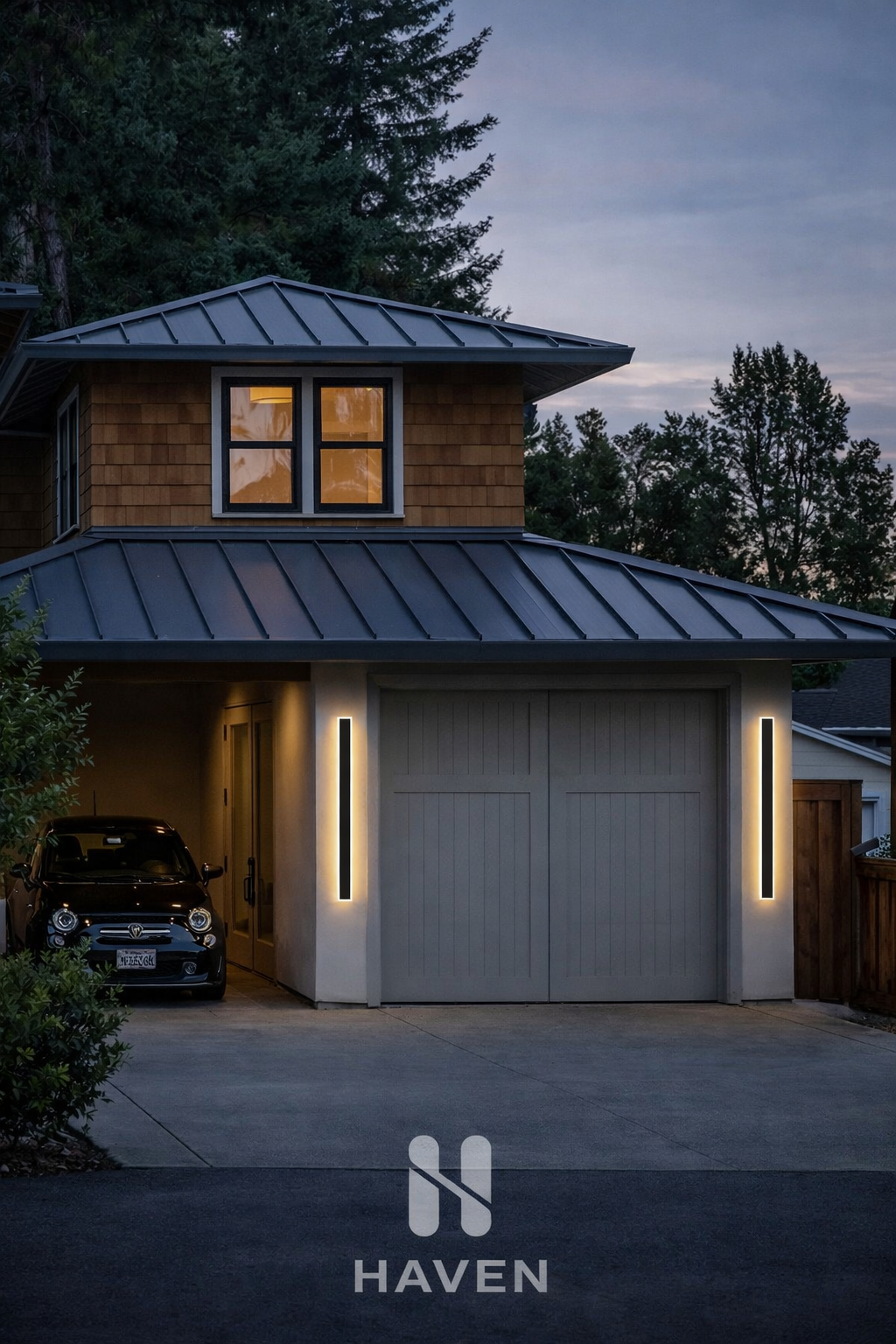 HAVEN Minimalist Linear Wall Sconce (Indoor/Outdoor)