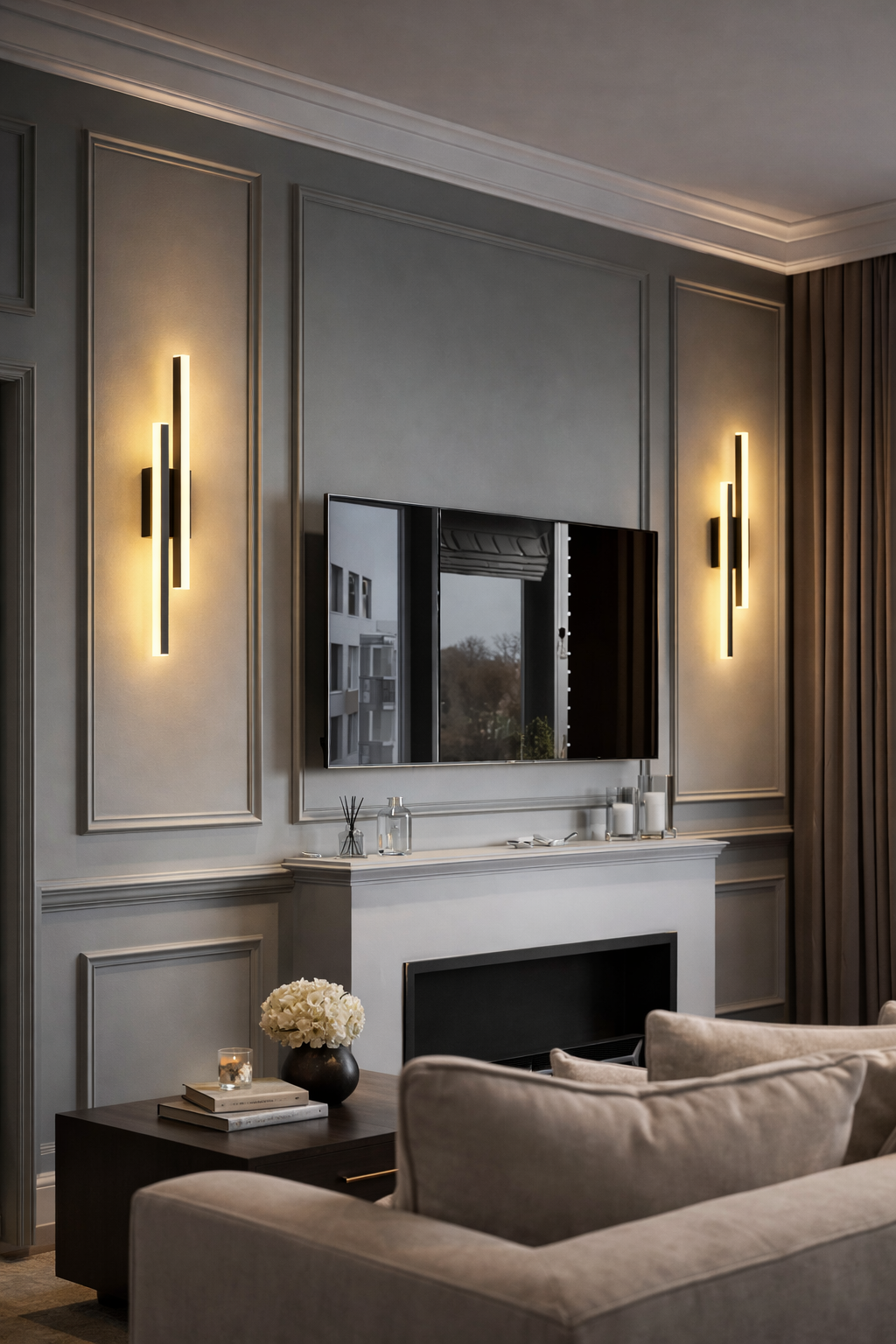 HAVEN Copper-Line LED Wall Sconce