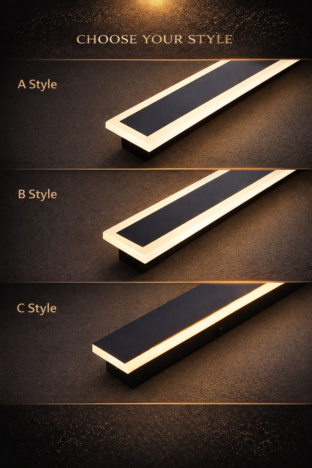 HAVEN Minimalist Outdoor Linear Wall Light (Waterproof)