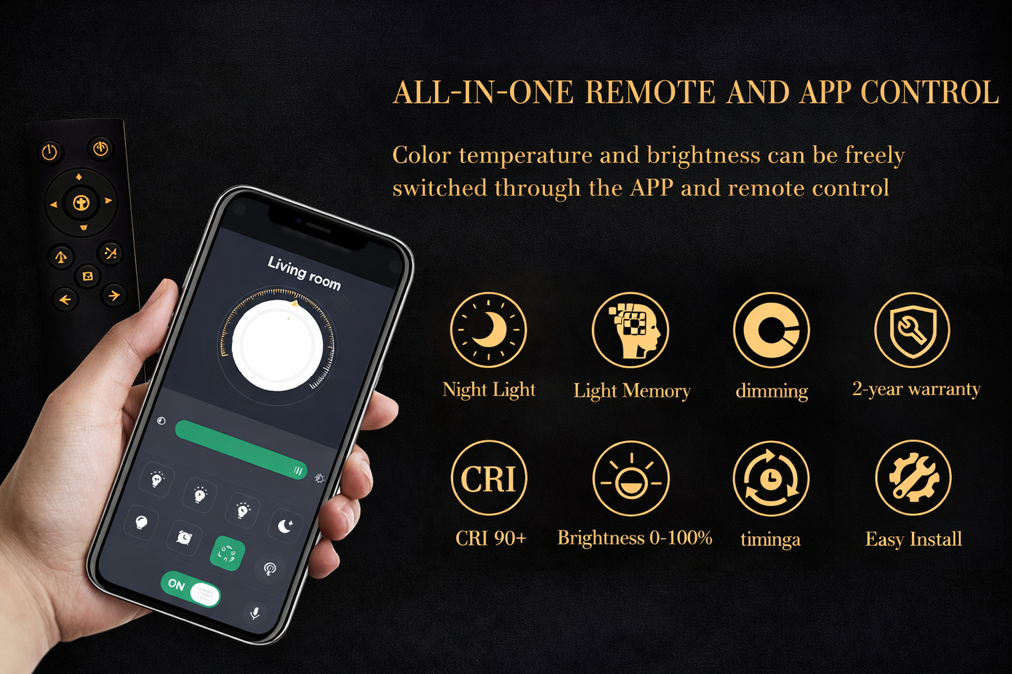 HAVEN Nordic LED Pendant Ceiling Light